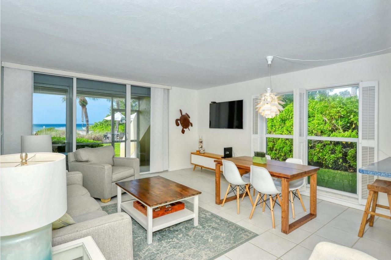 Laplaya 101A Step Out To The Beach From Your Screened Lanai Light And Bright End Unit Longboat Key Extérieur photo